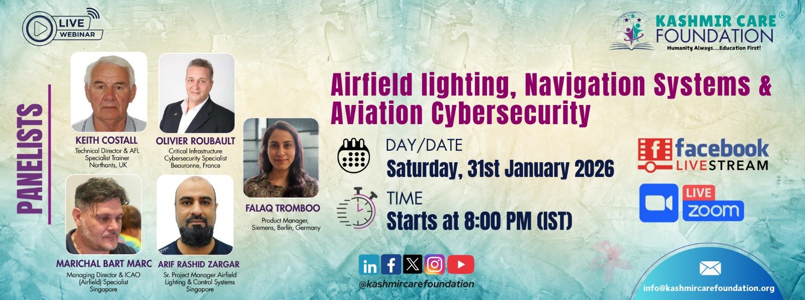 Session banner on aviation